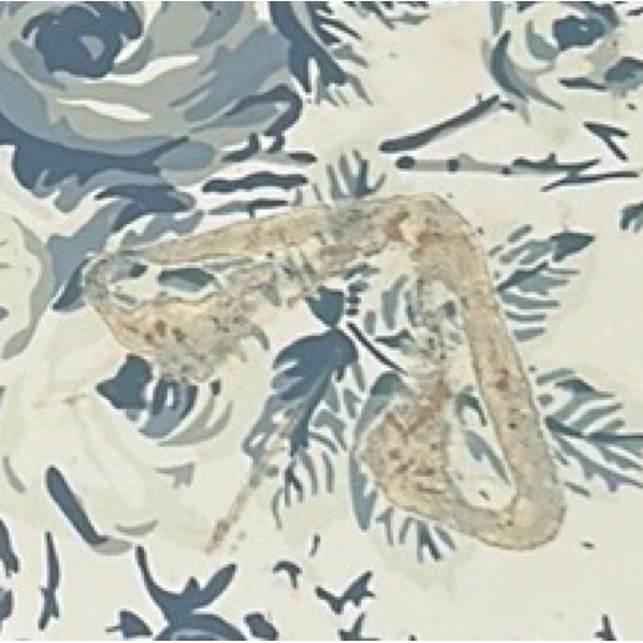 Gorgeous, Vintage Wooden “Antique Blue” Bedroom Tray. - Picture 7 of 9